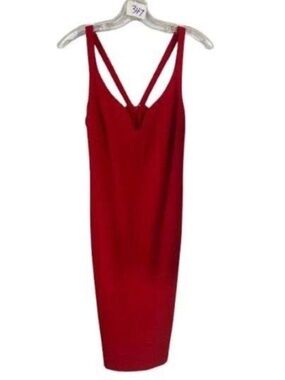 💐NWT💐 Calvin Klein red sleeveless midi dress - size 4